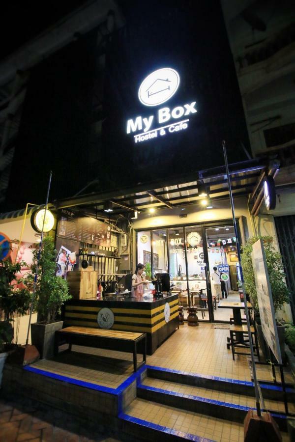 My Box Hostel & Cafe Viêng Chăn Ngoại thất bức ảnh