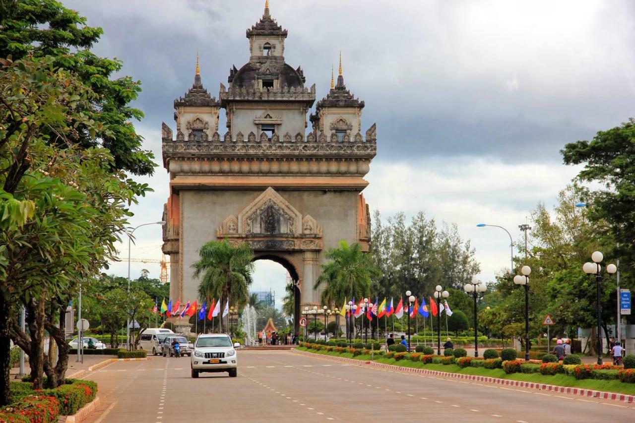 My Box Hostel & Cafe Viêng Chăn Ngoại thất bức ảnh